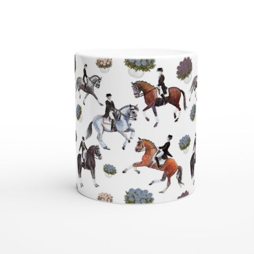 Dressage Horses Mug